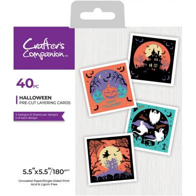 Crafter's Companion Pre Cut Layering Pad - Halloween