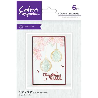 Crafter's Companion Pearl Powder Stempel - Seasonal Elements