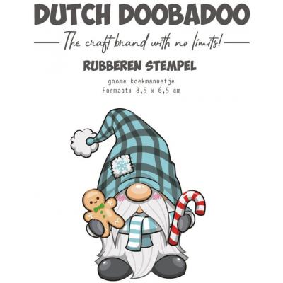 Dutch Doobadoo Stempel - Gnome Gingerbread Man