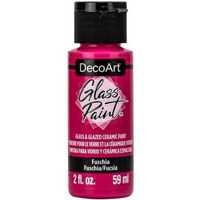 DecoArt Glass Paint - Fuchsia