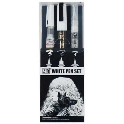 ZIG - Zig White Pen Set