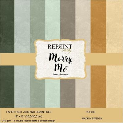 Reprint Marry Me - Cardstock