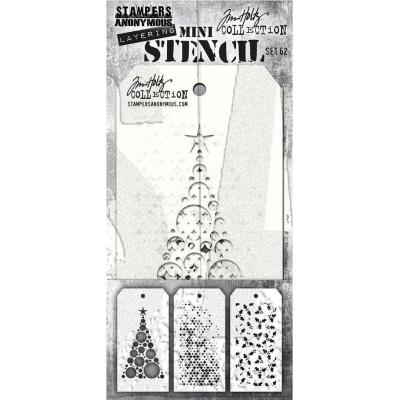 Stampers Anonymous Tim Holtz Mini Stencil Set #62