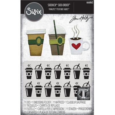 Sizzix Tim Holtz Vault Side Order - Fresh Brewed