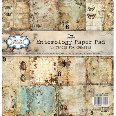 Creative Expressions Tracie Fox Paper Pad - Entomology