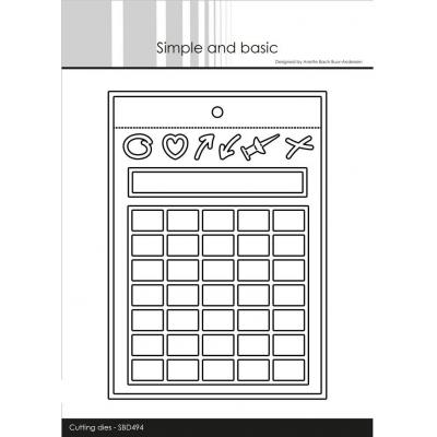 Simple and Basic Cutting Dies - Calender for Everything