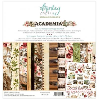 Mintay Papers Academia - Scrapbooking Paper Set