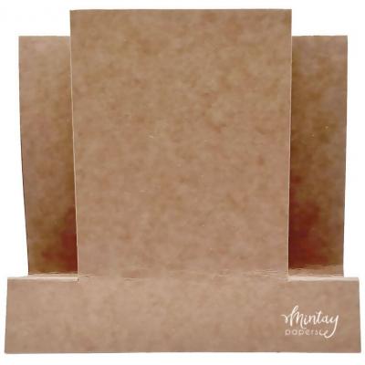 Mintay Papers - Panel Card Base Kraft