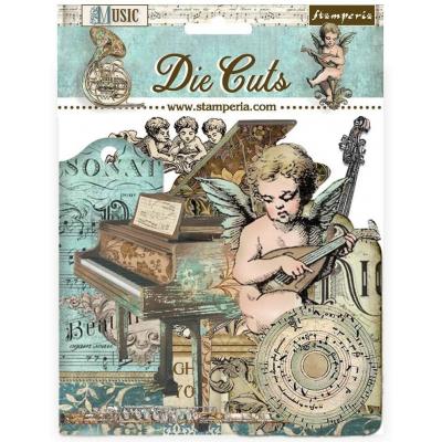 Stamperia Music - Die Cuts Assorted