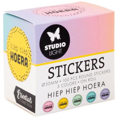 Studio Light Stickers on Roll - Hiep Hiep Hoera (NL)