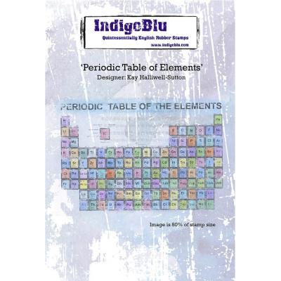 IndigoBlu Stempel - Periodic Table Of Elements