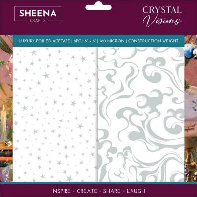 Crafter's Companion Crystal Visions - Luxury Foiled Acetate