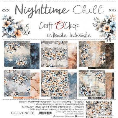 Craft O'Clock Nighttime Chill - Paper Set