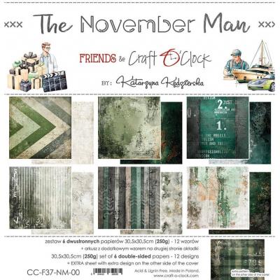 Craft O'Clock The November Man - Paper Set