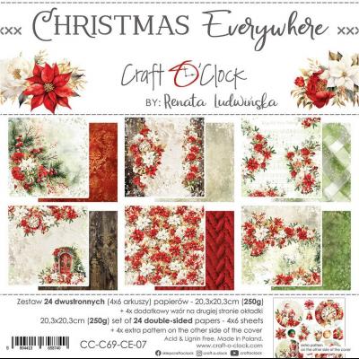 Craft O'Clock Christmas Everywhere - Paper Set