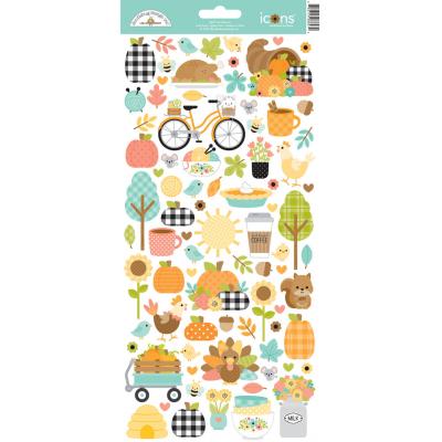 Doodlebug Design Farmhouse - Icons Stickers