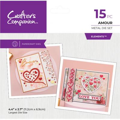 Crafter's Companion Metal Die - Amour