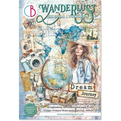 Ciao Bella Wanderlust - Junk Journal Ephemera Book