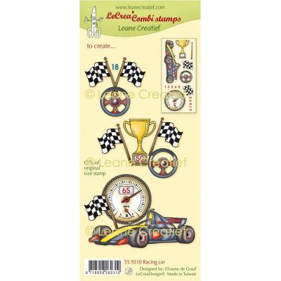 Leane Creatief LeCreaDesign Stempel - Racing Car