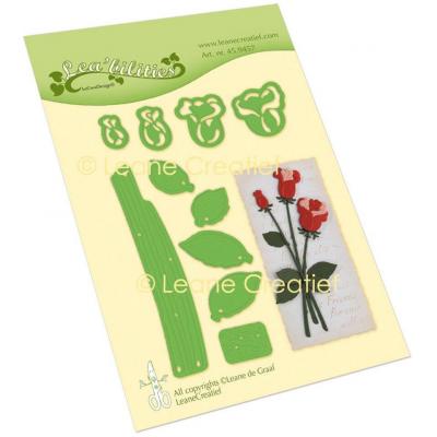 Leane Creatief Lea'Bilitie Cutting Die And Embossing - Roses