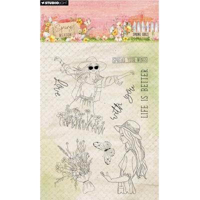 Studio Light Spring Meadow Stempel - Spring Girls