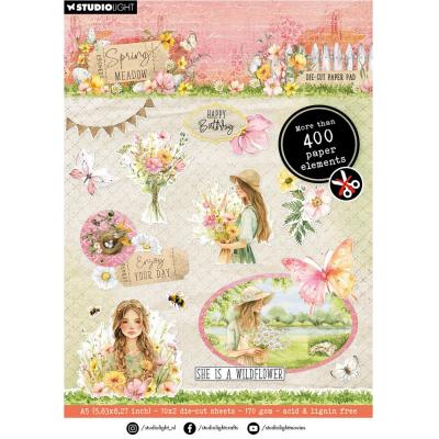 Studio Light Spring Meadow - Die-Cut Paper Pad