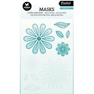 Studio Light Essentials Mask Layered Embroidery - Large Daisy