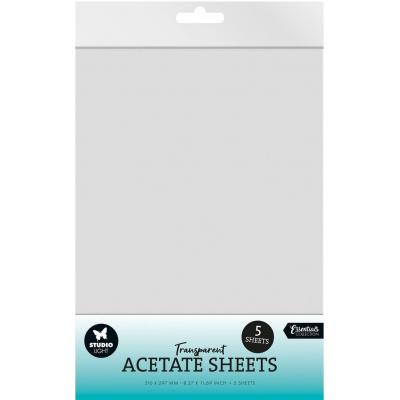 StudioLight Acetate Sheets - Transparent