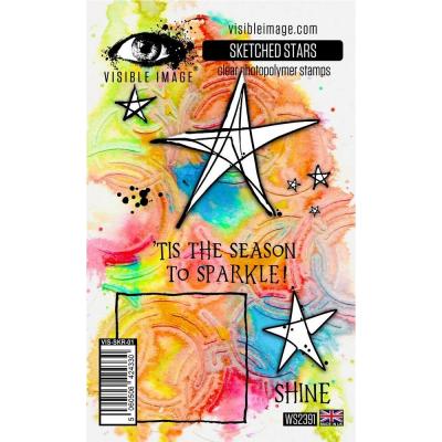 Visible Image Stempel - Sketched Stars