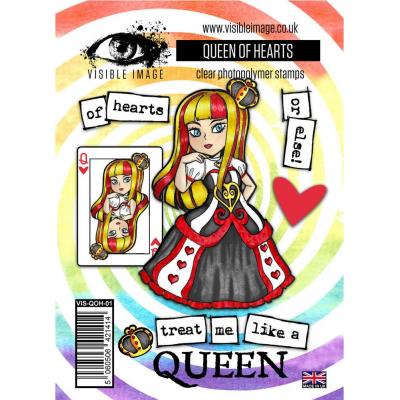 Visible Image Stempel -  Queen of Hearts