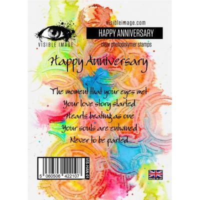 Visible Image Stempel - Happy Anniversary