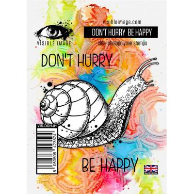 Visible Image Stempel - Don't Hurry Be Happy