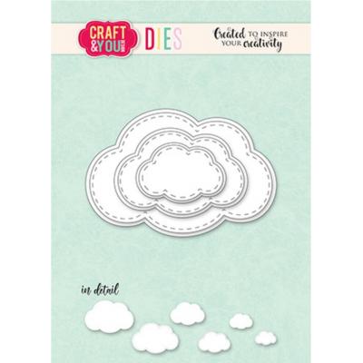 Craft & You Design Cutting Dies - Cloud