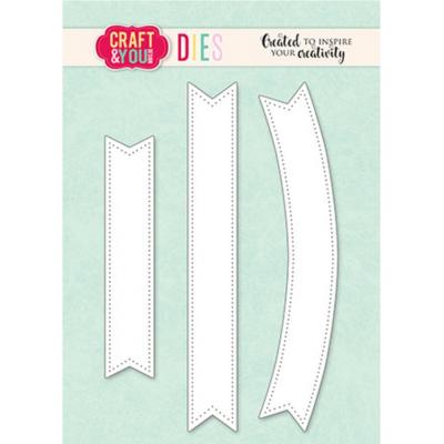 Craft & You Design Cutting Dies -  Banners