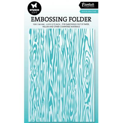 Studio Light Essentials Embossing Folder - Wood Structure