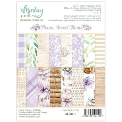 Mintay Papers Home, Sweet Home - Add-On Paper Pack