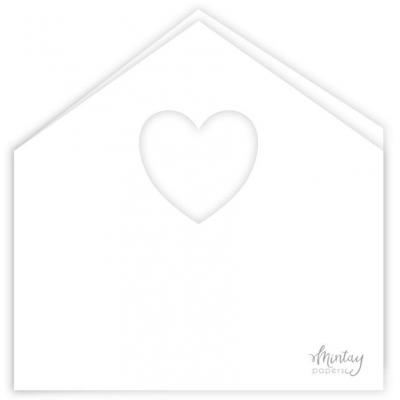 Mintay Papers - House Card Base White