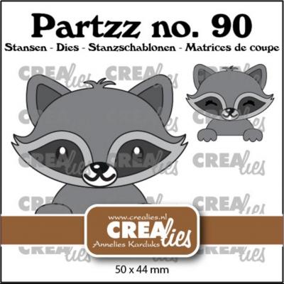 Crealies Partzz Dies - Raccoon