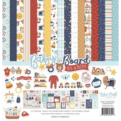 Echo Park Baby On Board It's a Boy! - Collection Kit