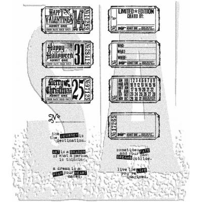 Stampers Anonymous Tim Holtz Stempel - Odds And Ends