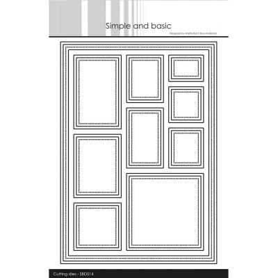 Simple and Basic Cutting Dies - Frame with Windows