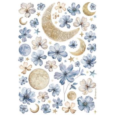 Stamperia Rice Paper - Sun and Moon