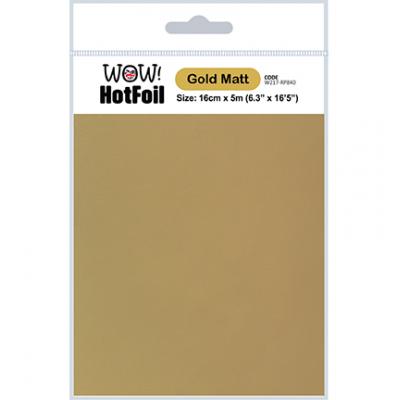 WOW Hot Foil - Gold Matt