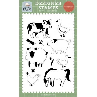 Carta Bella On The Farm Stempel - Farm Animals