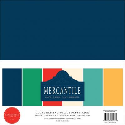 Carta Bella Mercantile - Coordinating Solids