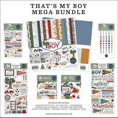 Carta Bella That's My Boy - Mega Bundle